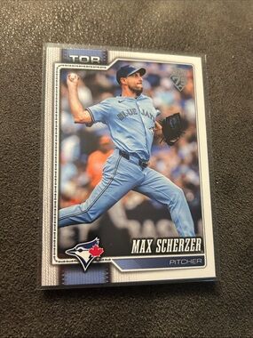 Topps Max Scherzer Toronto Blue Jays Baseball Card